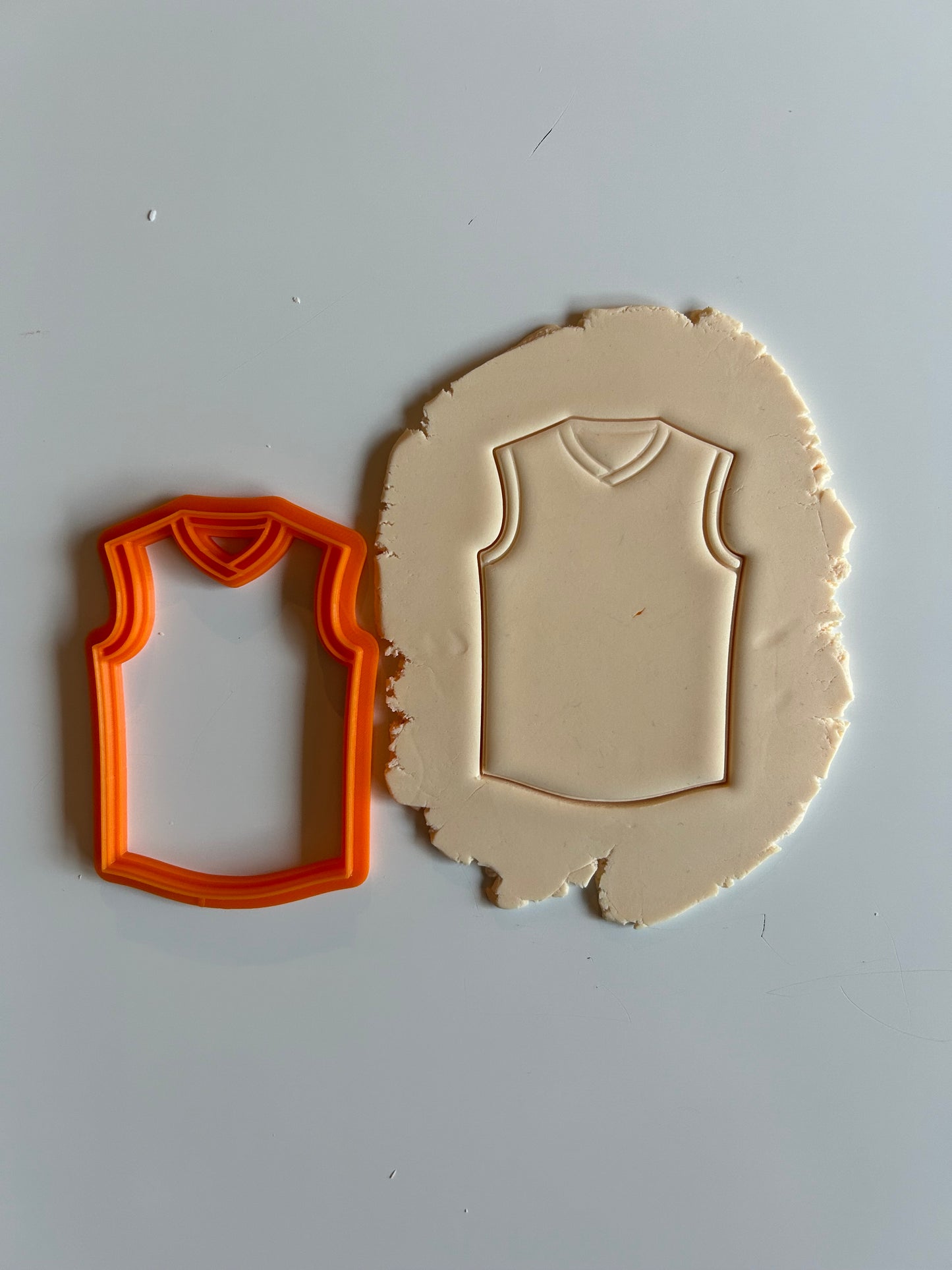 AFL Football Guernsey Cutter & Imprint Cutter set 80.5mm 3.17 inch - Ready to use item