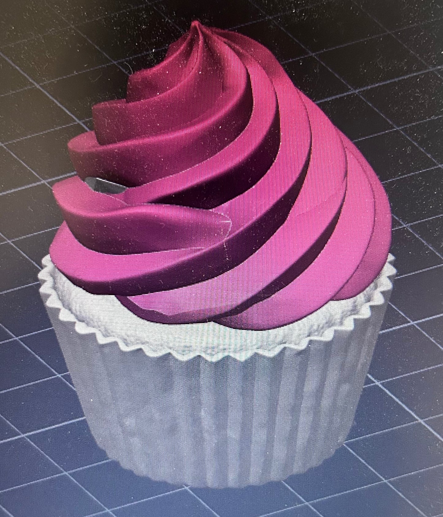Cupcake Cake Topper Holder 3MF File | 3D Printable Digital Download