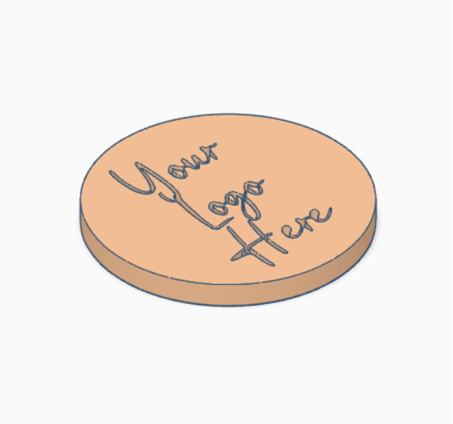 Custom Logo Debosser (design pops out)