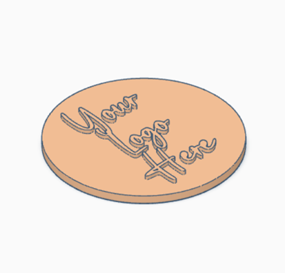 Custom Logo Embosser (presses design in)